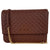 Baldinini Trend Brown Calfskin Women Crossbody Bag