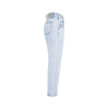 Yes Zee Blue Cotton Women High-Waisted Jean