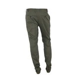 Made in Italy Green Cotton Men's Trouser