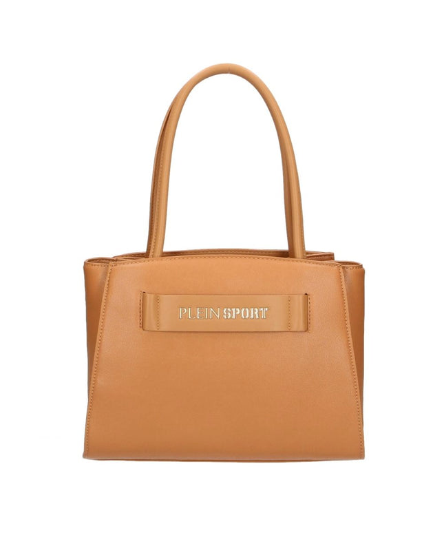 Plein Sport Brown Polyethylene Women Shoulder Bag