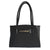Plein Sport Sleek Black Three-Compartment Tote Bag