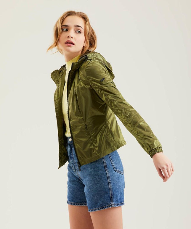 Refrigiwear Green Polyamide Women Jacket