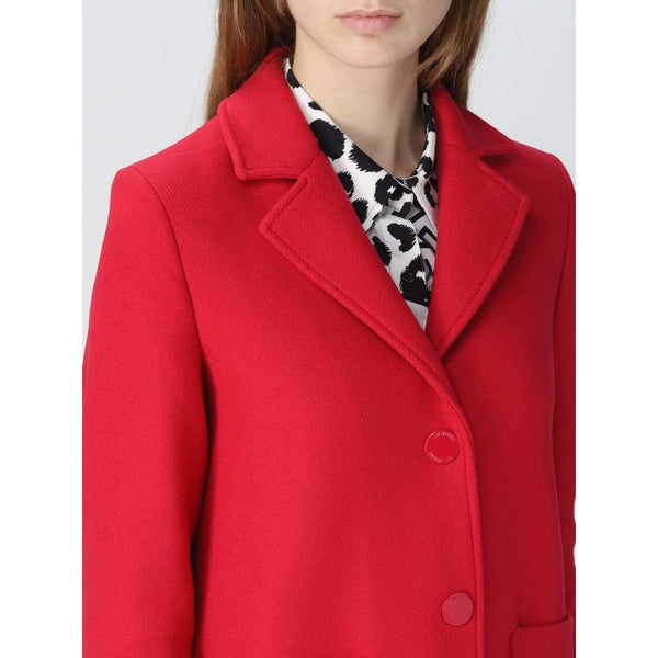 جاكيت صوف وردي أنيق من Love Moschino