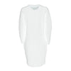 Love Moschino Chic Heart Pattern Knit Dress in White