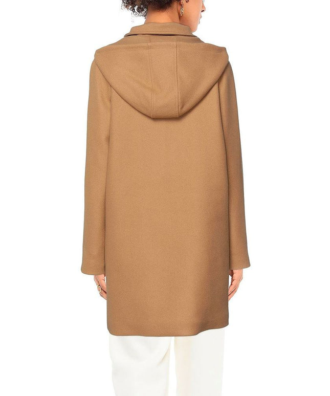 Love Moschino Brown Wool Women Coat