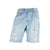 Don The Fuller Blue Cotton Men Bermuda Shorts