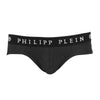 مجموعة بوكسر رجالي من القطن باللون الأسود من Philipp Plein