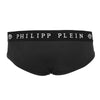 مجموعة بوكسر رجالي من القطن باللون الأسود من Philipp Plein