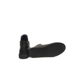 Cerruti 1881 Black Calfskin Men Sneaker