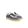 Cerruti 1881 Blue Calfskin Men Sneaker