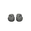 Cerruti 1881 Gray Lambskin Women Sandal