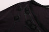 Costume National Purple V-neck Cotton T-shirt