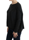Costume National Gray Viscose Knitted Sweater