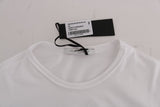 Daniele Alessandrini White Cotton Crewneck T-Shirt