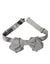 Dolce & Gabbana Gray Silk Adjustable Neck Men Bow Tie