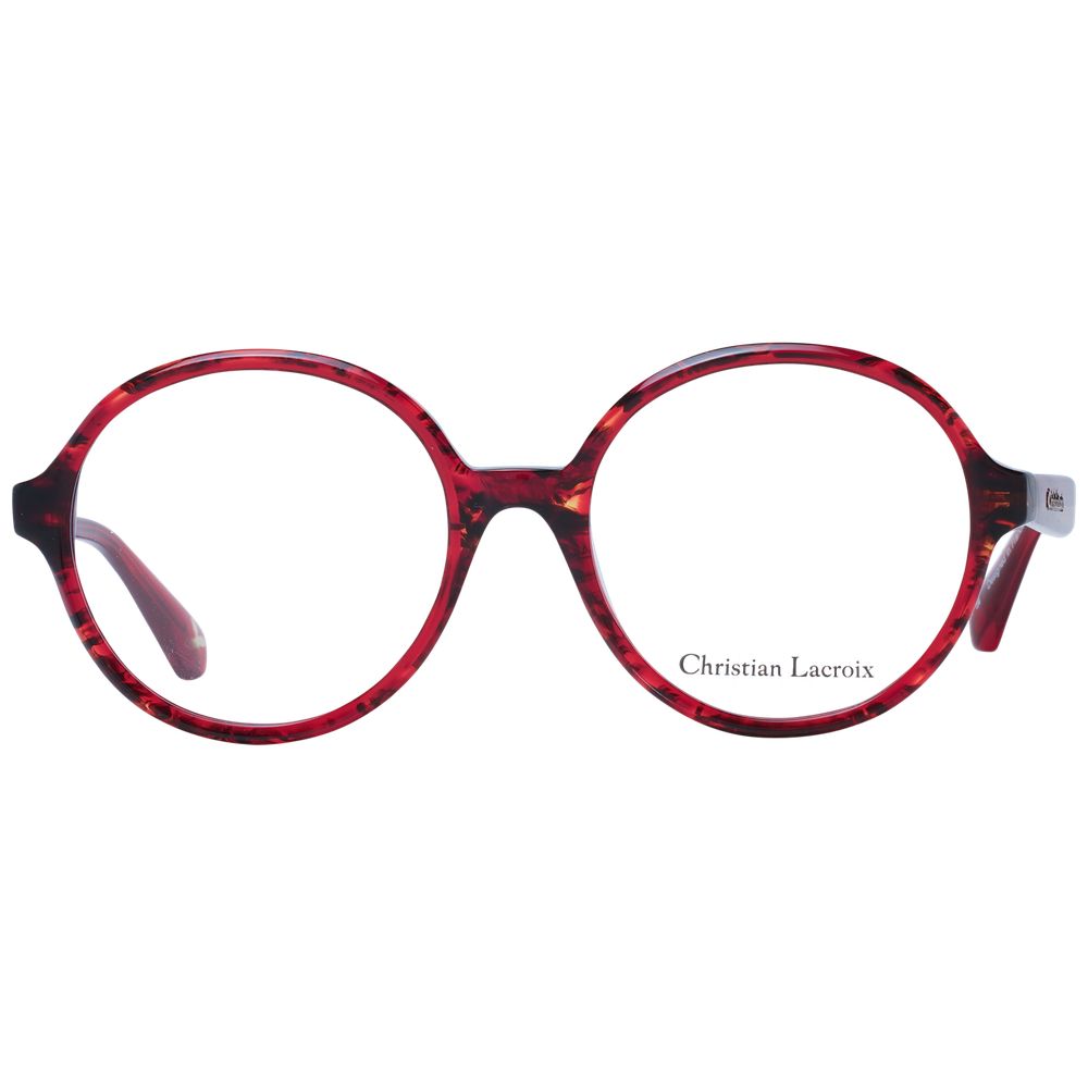 Christian Lacroix Red Women Glasses Frame