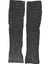 Dolce & Gabbana Gray Viscose Knitted Finger Less Gloves