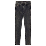 Diesel Black Cotton Men Jean