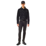 Diesel Black Cotton Men Jean