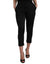 Ermanno Scervino Black High Waist Capri Cropped Pants
