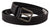 Dolce & Gabbana Black Calf Leather Classic Metal Logo Buckle Belt