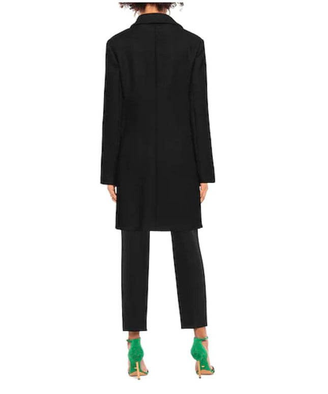 Love Moschino Black Wool Women Coat