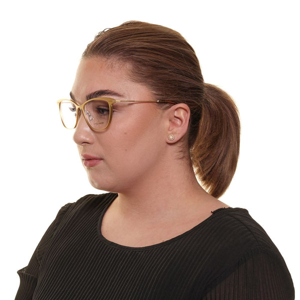 إطارات نظارات طبية ذهبية للنساء من يوجي ياماموتو