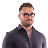 Lozza Blue Plastic Glasses (Frames)