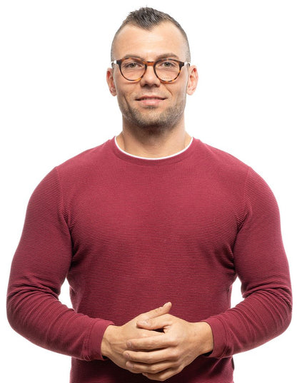 Sandro Brown Men Glasses Frame