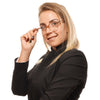 إطارات نظارات نسائية بيج من ماجي