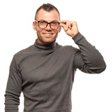 Bally Brown Men Glasses Frame