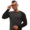 Ermenegildo Zegna Black Men Optical Frames