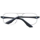 BMW Silver Men Glasses Frame