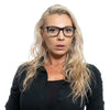 إطارات نظارات نسائية سوداء للشرطة