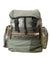 Dolce & Gabbana Military Green Patchwork Rucksack Backpack Bag