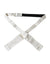 Dolce & Gabbana White Silk Slim Skinny Necktie Men Bow Tie