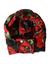 Dolce & Gabbana Multicolor Anemone Whole Head Wrap Hat