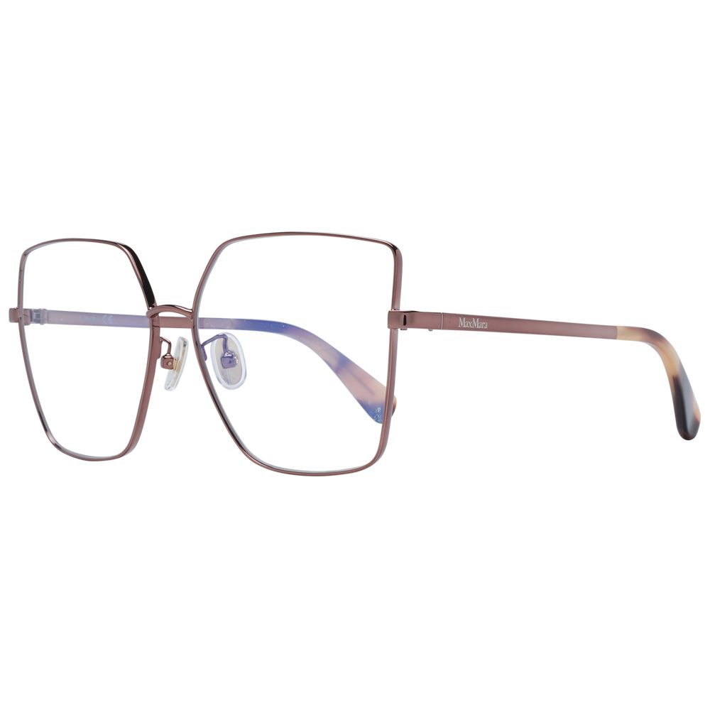 Max Mara Brown Metal Glasses (Frames)
