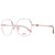 Max Mara Rose Gold Women Optical Frames