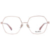 Max Mara Rose Gold Women Optical Frames