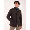 People Of Shibuya Brown Polyester Men Jacket