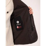 People Of Shibuya Brown Polyester Men Jacket