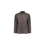 People Of Shibuya Brown Polyester Men Jacket