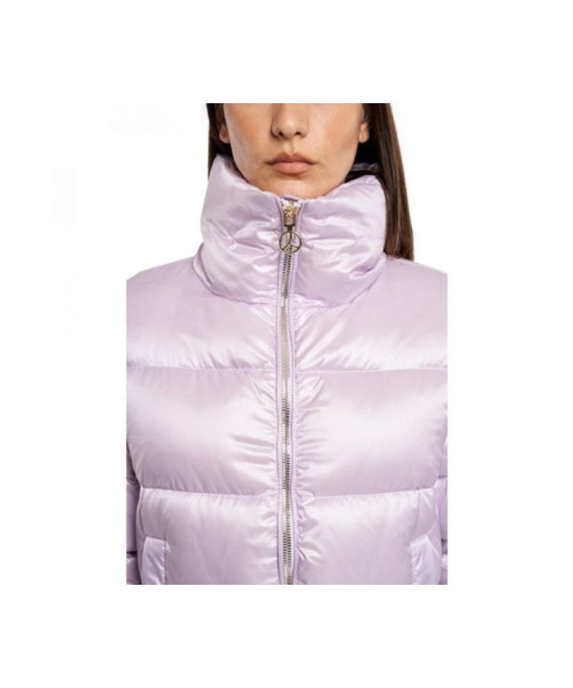 People Of Shibuya Purple Polyester Jackets & Coat