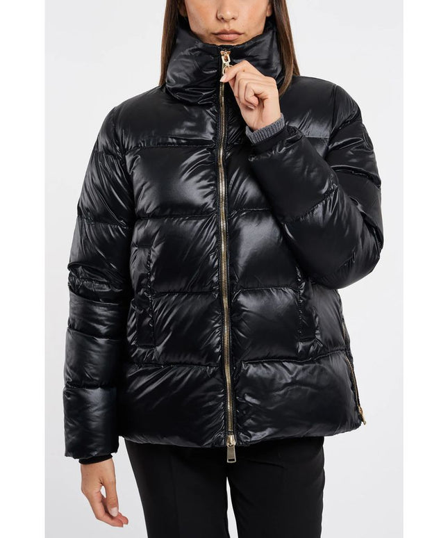 People Of Shibuya Black Polyester Jackets & Coat