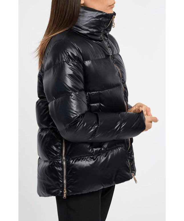 People Of Shibuya Black Polyester Jackets & Coat