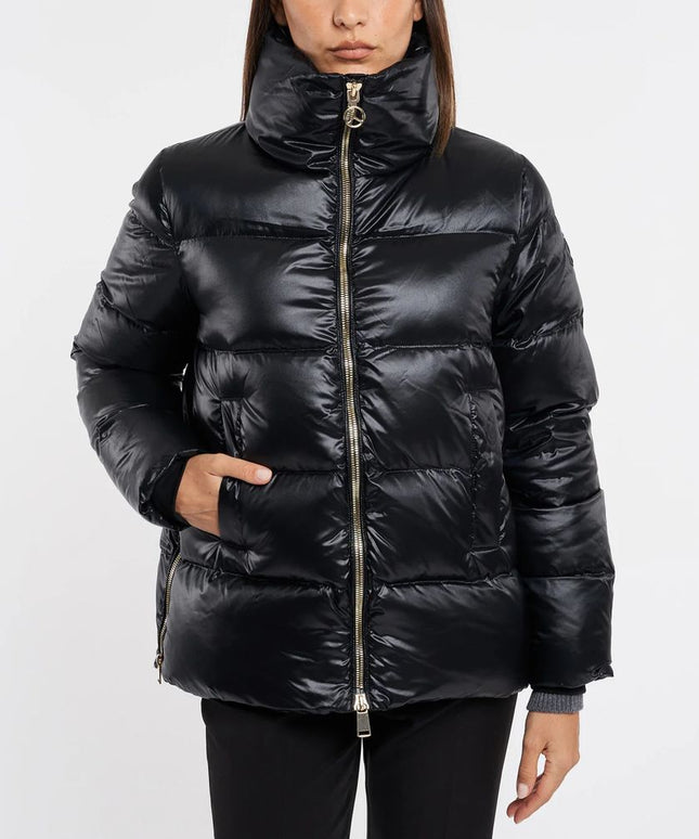 People Of Shibuya Black Polyester Jackets & Coat