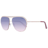 Guess Rose Gold Metal Sunglasses