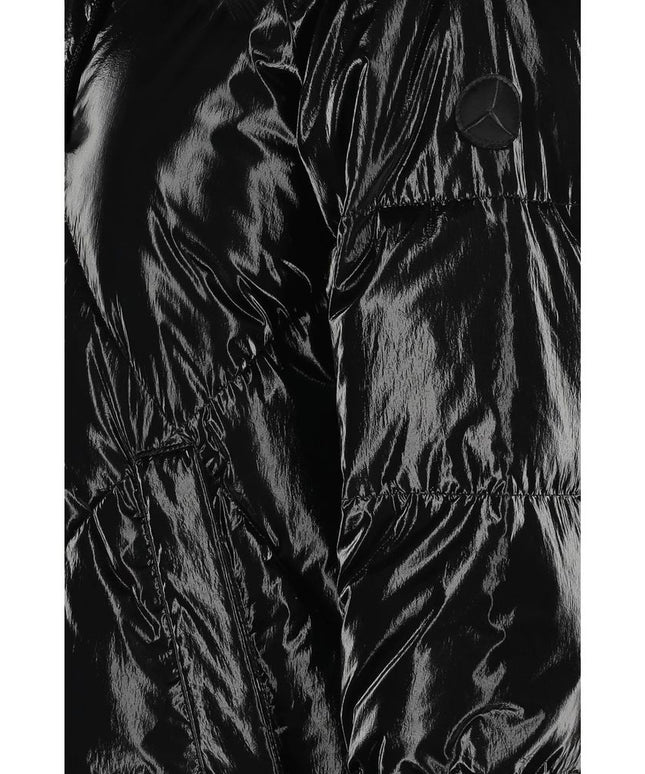 People Of Shibuya Black Polyester Jackets & Coat