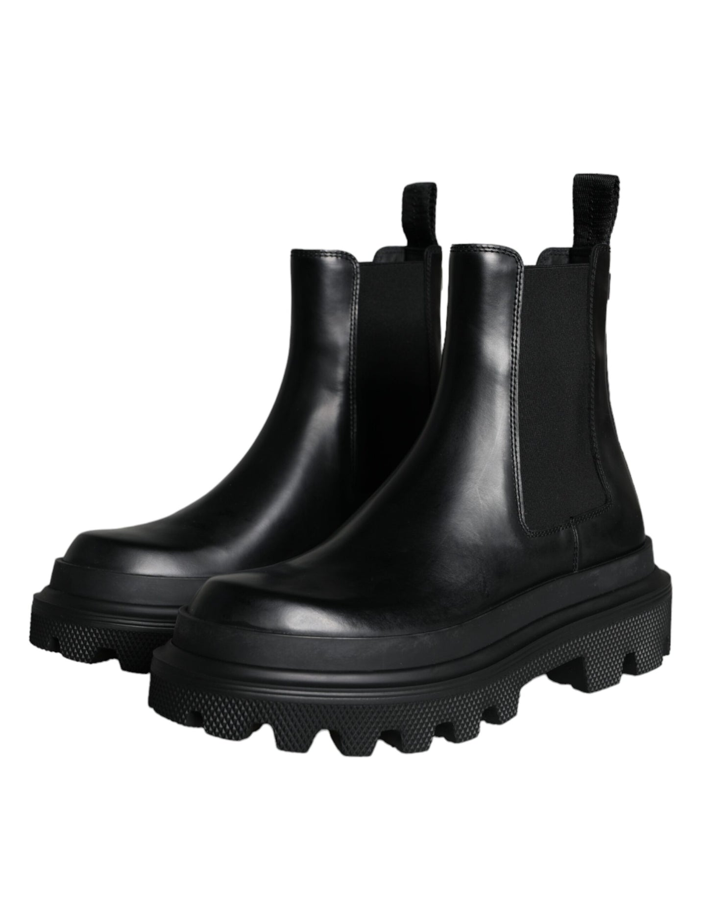 Dolce & Gabbana Leather Logo Outfito.ae